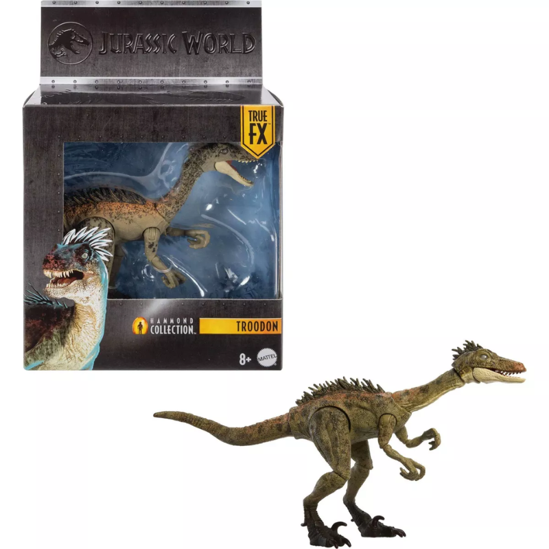 Dinosaurio Troodon Jurassic World Hammond Collection