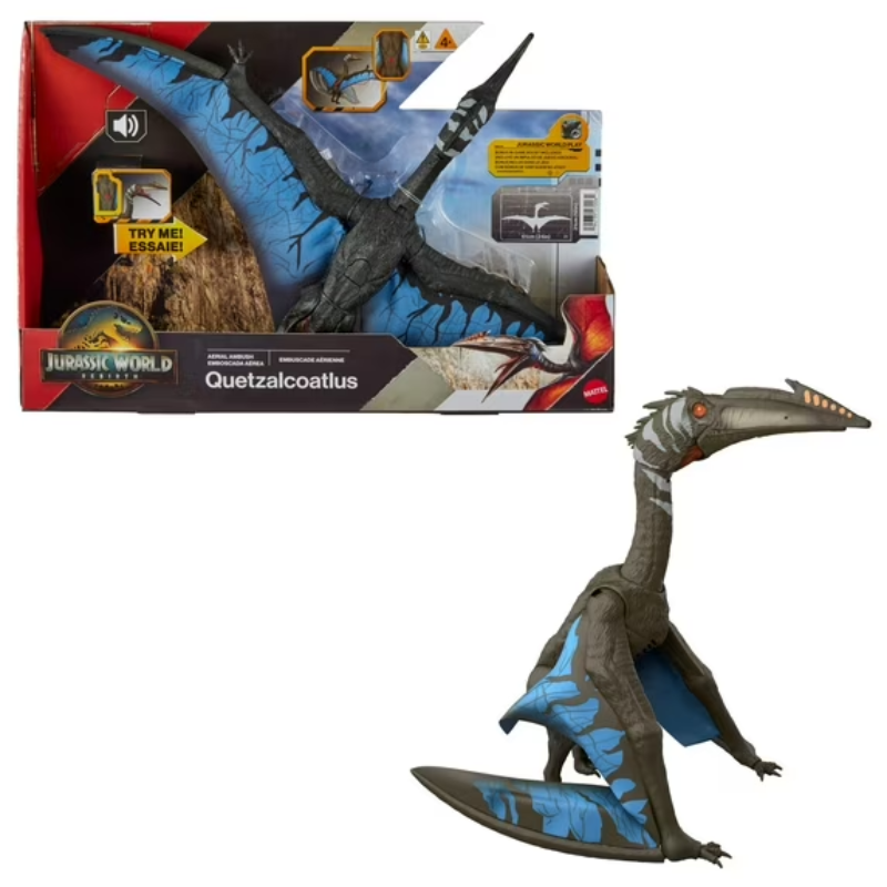 Figura De Acción Jurassic World Quetzalcoatlus Con Sonidos