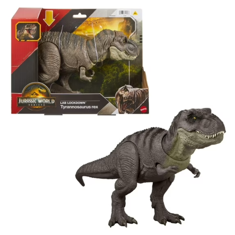 Figura De Acción Tiranosaurio Rex Jurassic World Rebirt