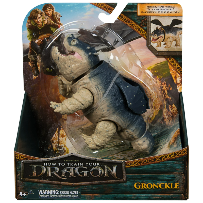 Figura Gronckle Cómo Entrenar A Tu Dragón