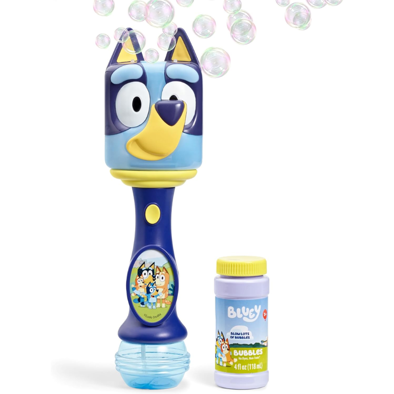 Juguete Burbujero Bluey Con Luces Y Sonidos