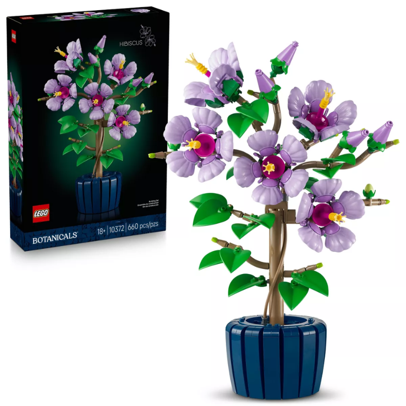 Lego 10372 Botánica Flor De Hibisco 660 Piezas