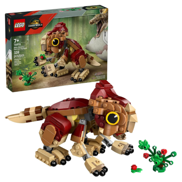 Lego Jurassic World Baby Dinosaurio Aquilops Rebirth