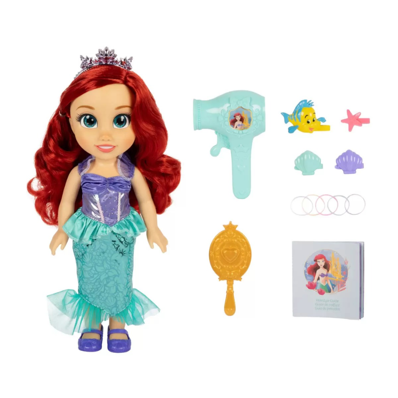Muñeca Disney Princesas Con Accesorios Ariel