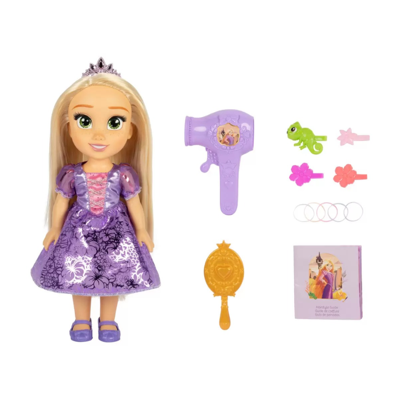 Muñeca Disney Princesas Con Accesorios Rapunzel