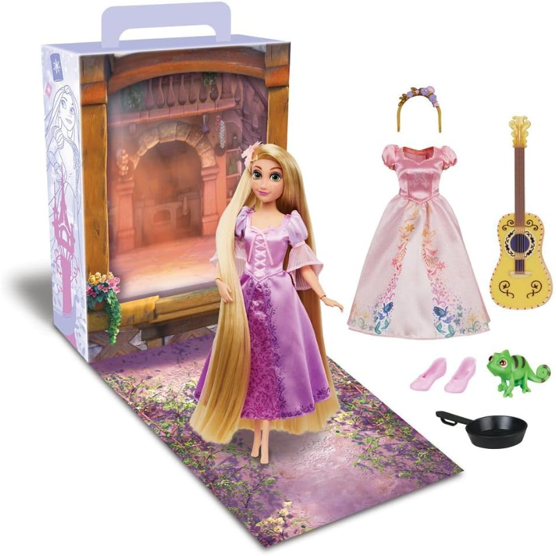 Muñeca Princesa Disney Rapunzel 2 Trajes