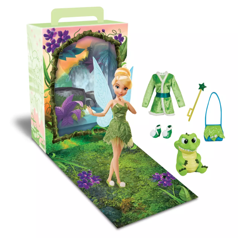 Muñeca Princesa Disney Tinker Bell Peter Pan 2 Trajes