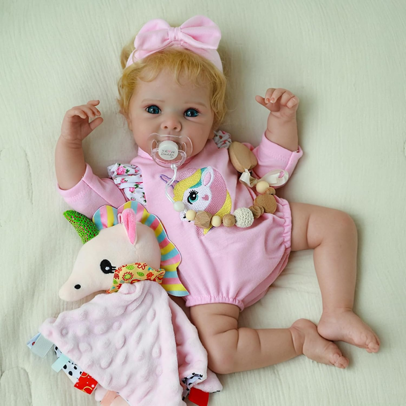 Muñeca Real Bebe Reborn Cuerpo De Algodón Sandra