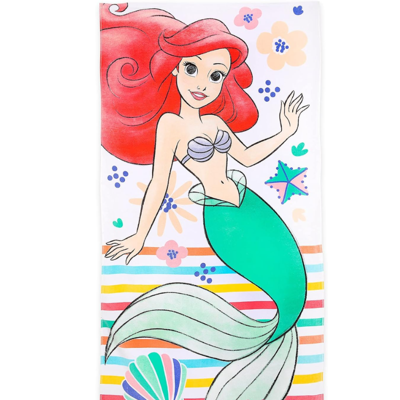 Toallas Para La Playa Para Niños Y Niñas Disney Ariel La Sirenita