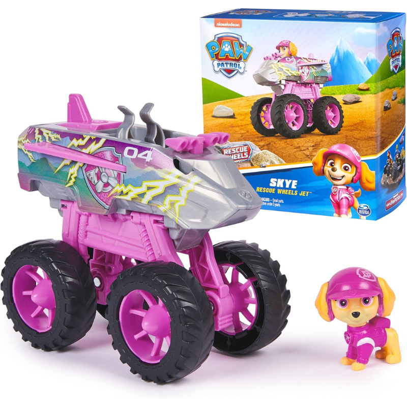 Vehículo Transforme Paw Patrol Rescue Jet De Skye