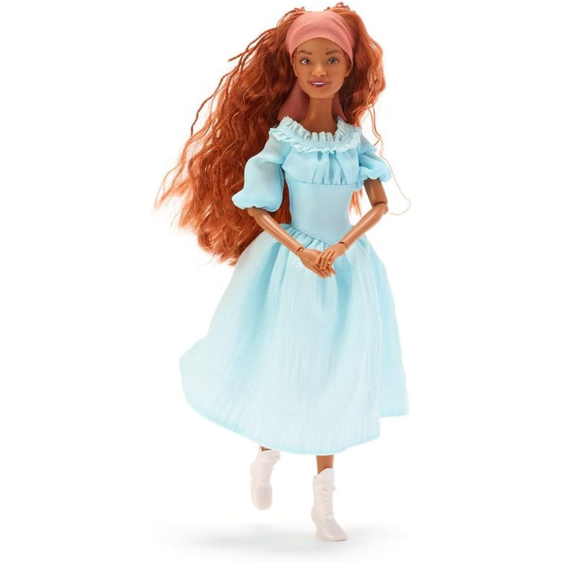 Muñeca The little Mermaid Ariel Realista Con cola Y Vestido - Imagen 2