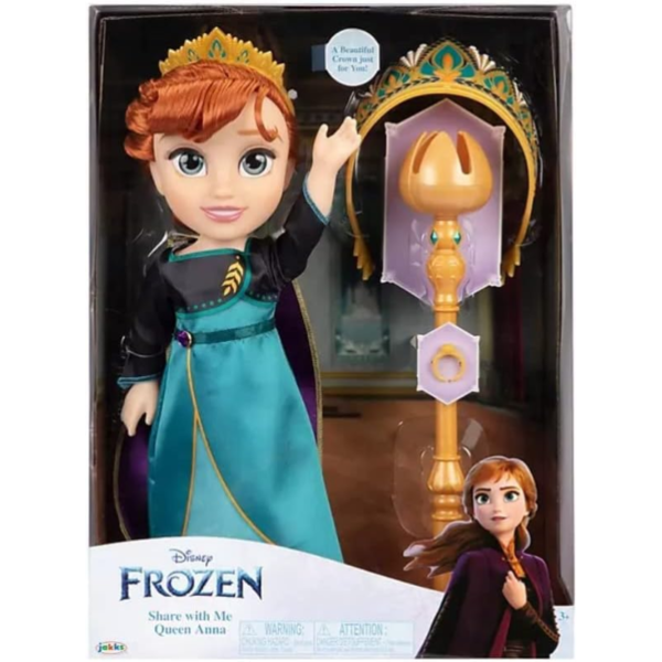 Muñeca Disney Princesa Anna Original Con Accesorios