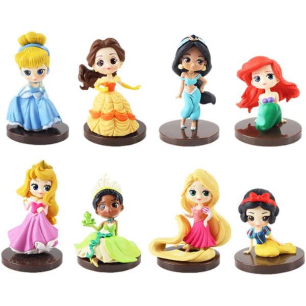 Figuras Princesas Disney Decoración Para Torta