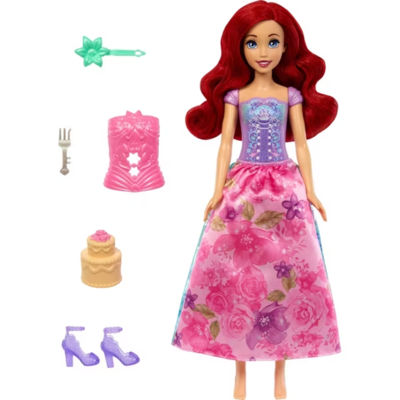 Muñeca Princesa Disney Spin Reveal - Ariel - Imagen 3