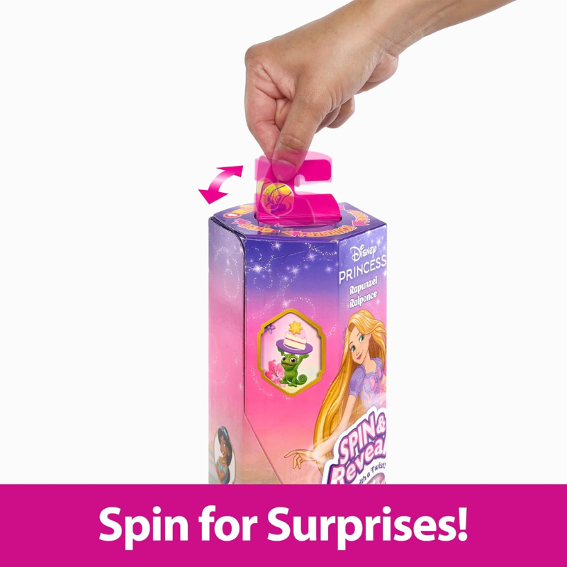 Muñeca Princesa Disney Spin Reveal Rapunzel - Imagen 2