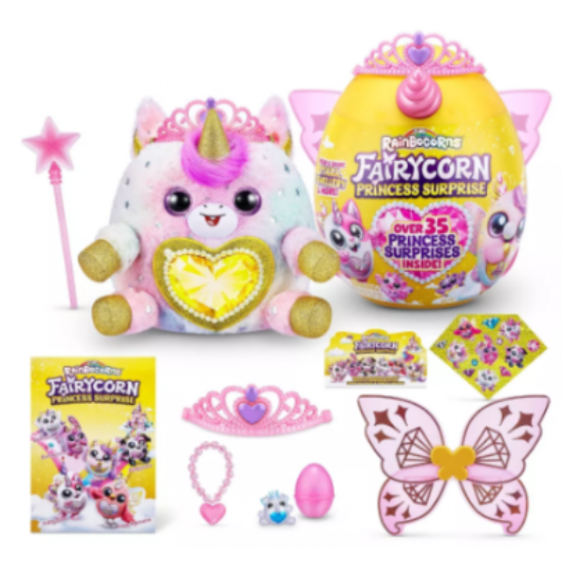 Peluche Huevo Sorpresa Princesa Fairycorns de Rainbocorns ZURU