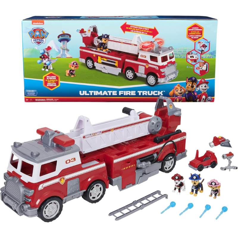Paw Patrol Ultimate Rescue Camion Bomberos Patrulla Canina