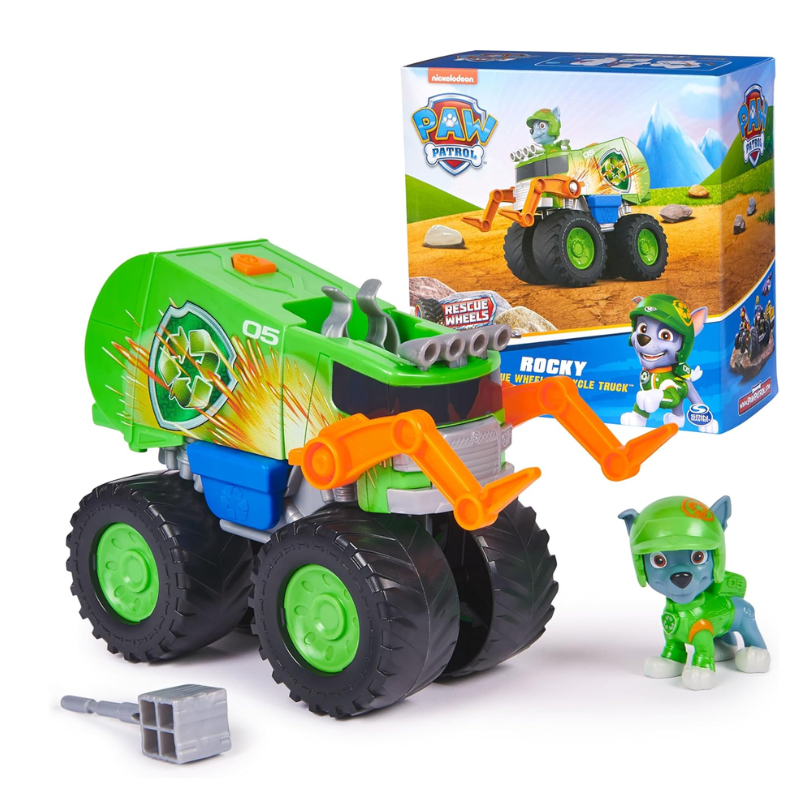 Vehículo Transforme Paw Patrol Rescue Rocky