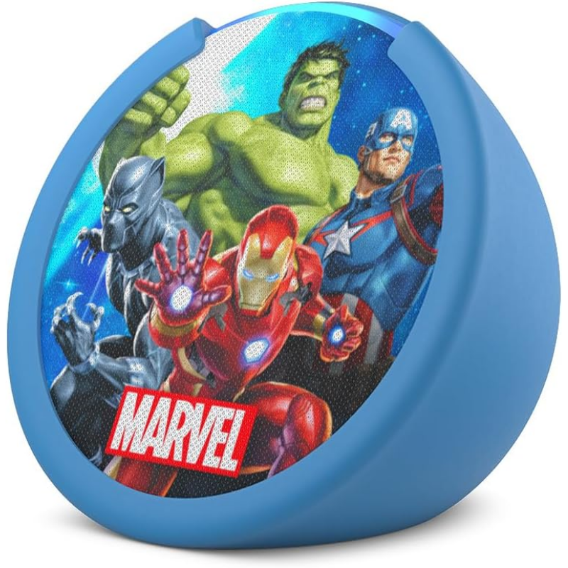 Amazon Echo Pop Kids Para Niños Marvel