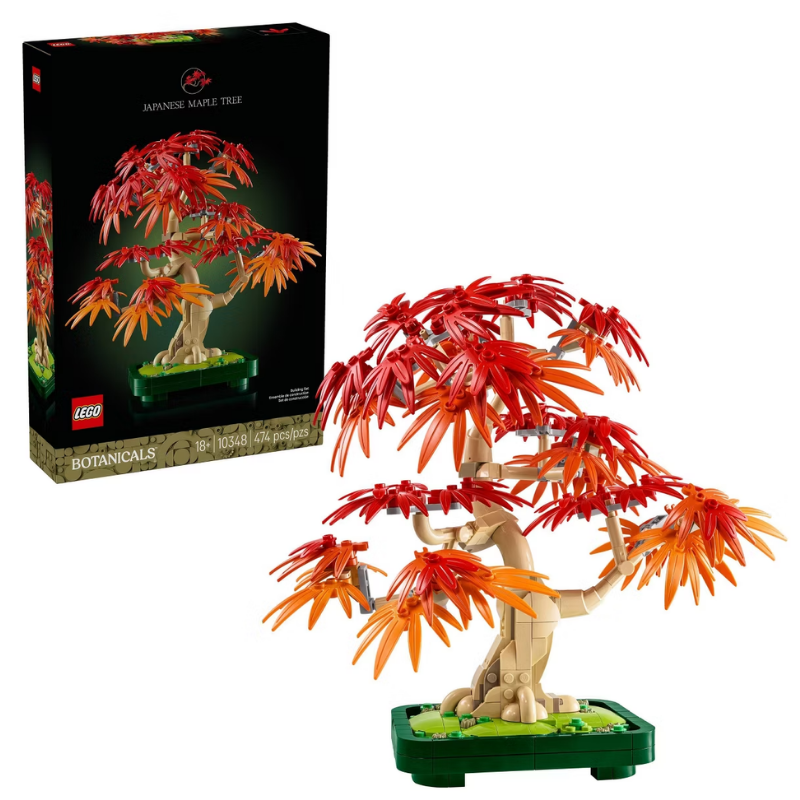 Lego Botanicals Árbol Bonsái De Arce Rojo Japonés 10348