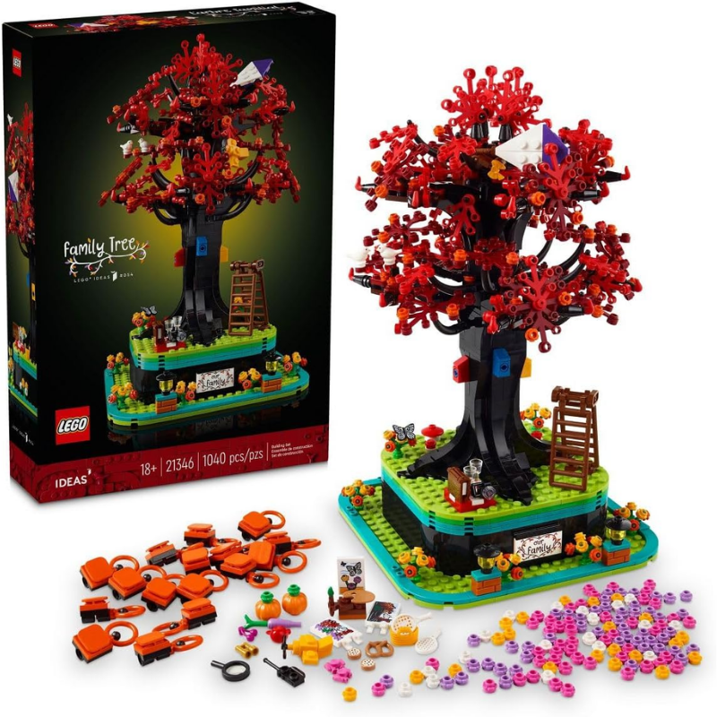 Lego Decoración Familia Árbol Genealógico 21346