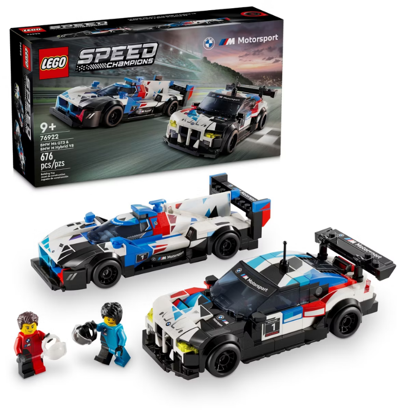 Lego Speed Champions BMW M4 GT3 & BMW M Hybrid