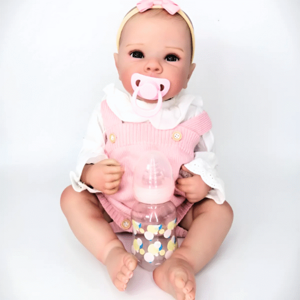 Bebe Muñeca Reborn Calva Cuerpo De Silicona Daniela