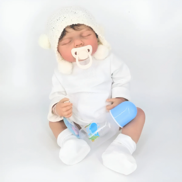 Reborn Bebé Niño Realista Cuerpo De Silicona Gabriel