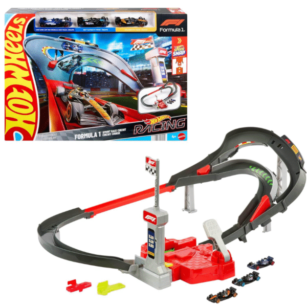 Pista Hot Wheels Mclaren F1 Alpine Circuito Carreras Sprint