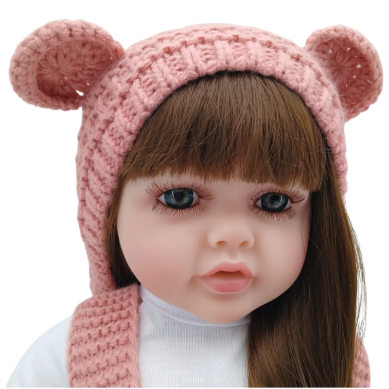 Reborn Muñeca Bebe Real Cuerpo Completo De Silicona Dana - Imagen 2