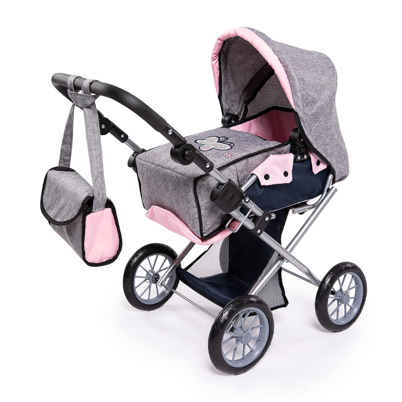 Coche Stroller Muñecas Reborn Convertible Ajustable - Imagen 4