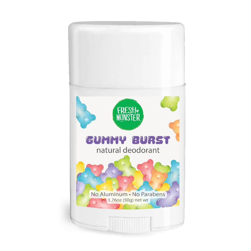 Desodorante Stick Natural Fresh Monster Gummy Burst Niños Libre Aluminio 50g