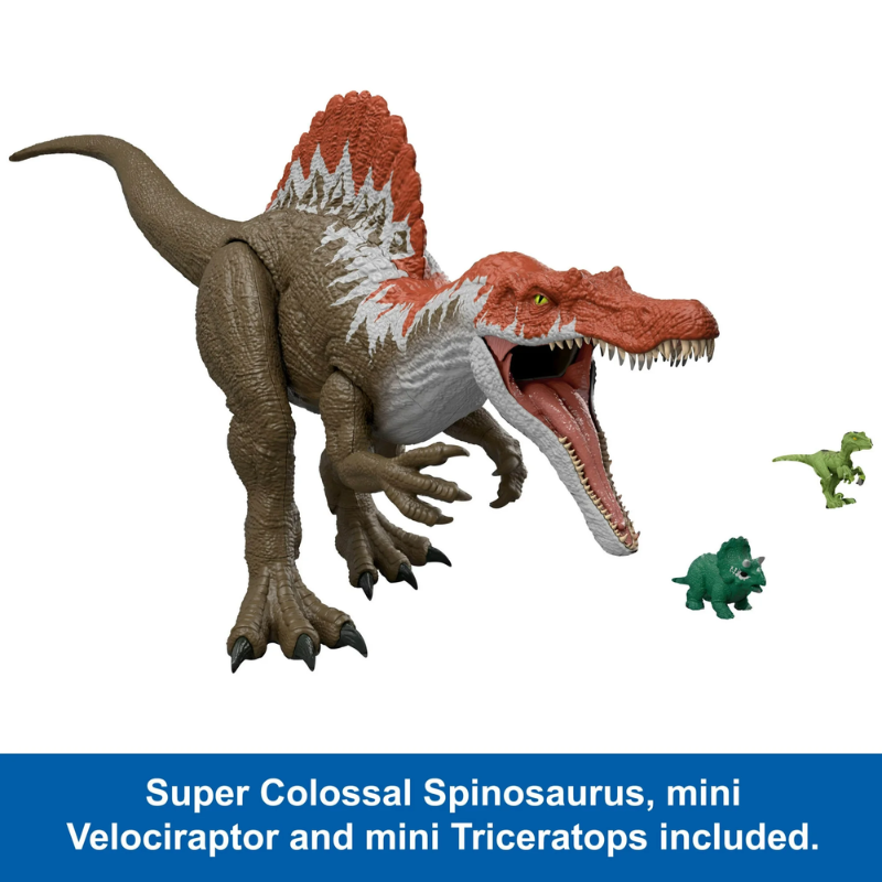 Dinosaurio Super Colosal Spinosaurus Jurassic World - Imagen 5