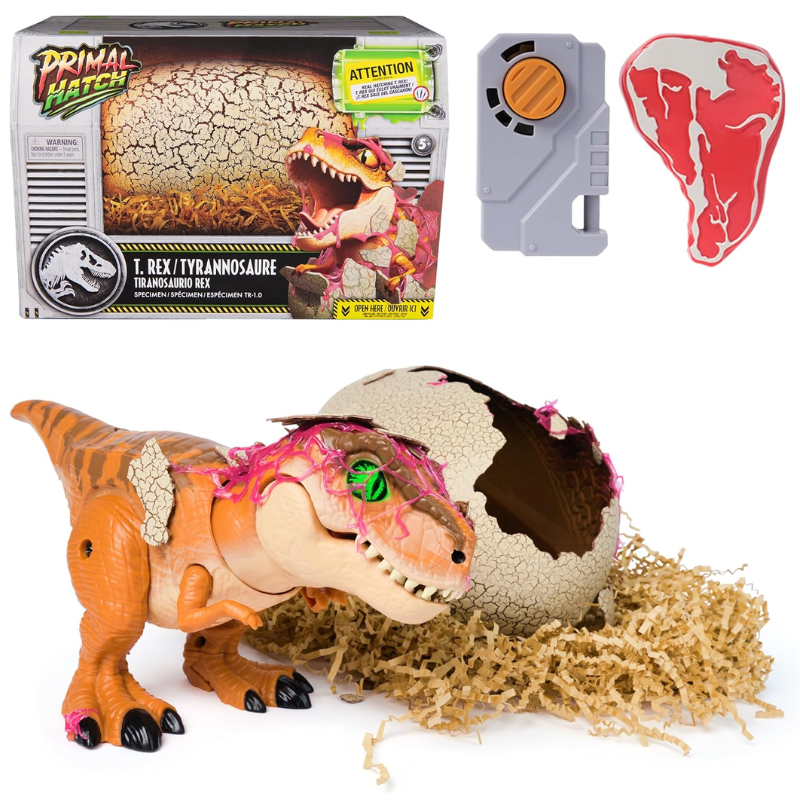 Dinosaurio Y Huevo Interactivo Y Control Jurassic World