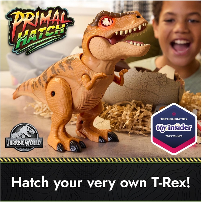 Dinosaurio Y Huevo Interactivo Y Control Jurassic World - Imagen 2