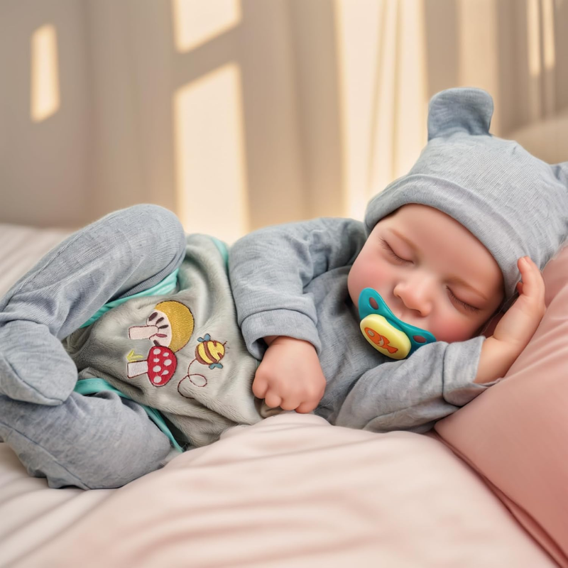 Muñeco Real Bebe Reborn Cuerpo De Silicona Niño Daniel - Imagen 3