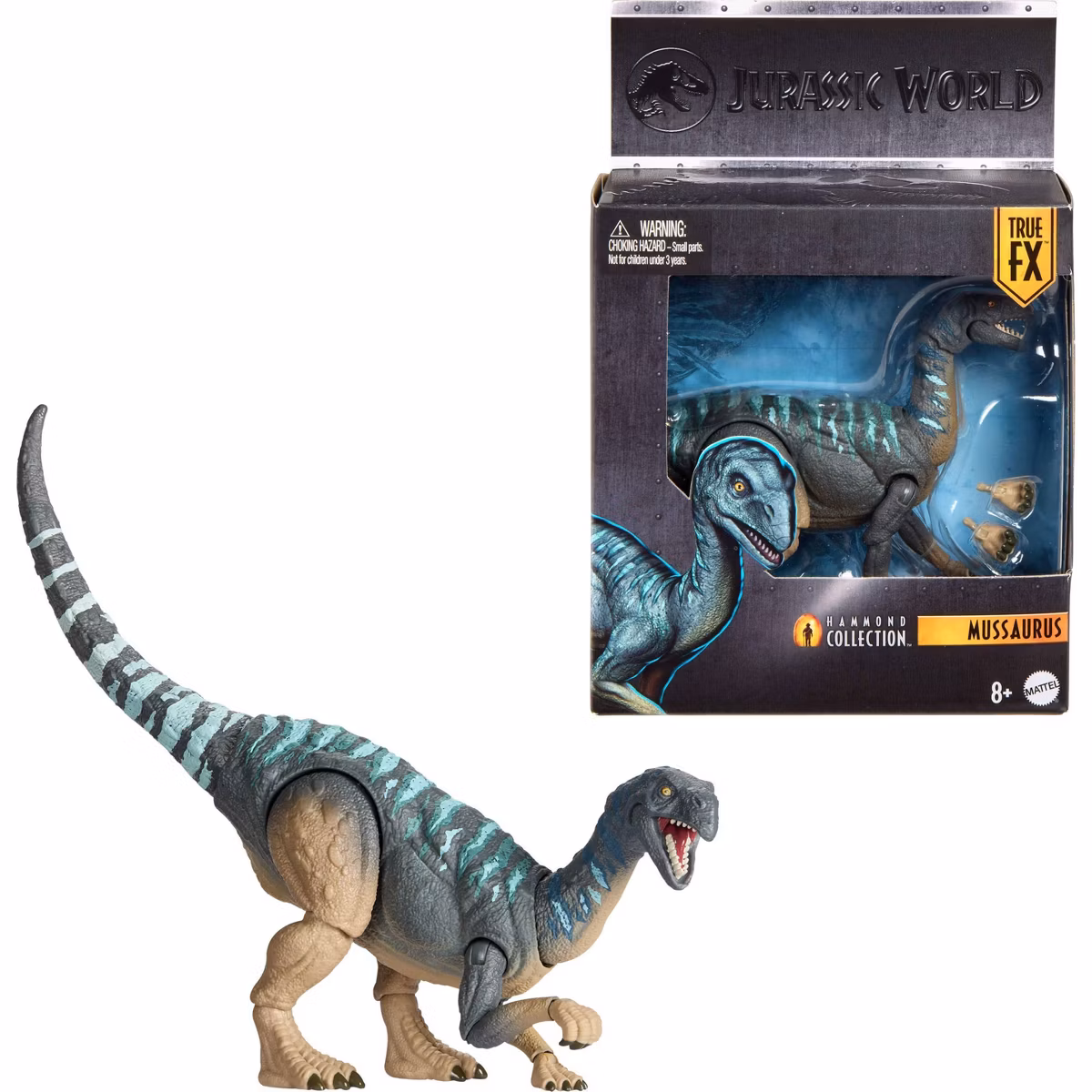 Dinosaurio Mussaurus Hammond Jurassic World Articulado
