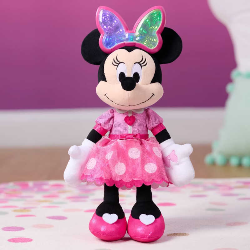 Peluche Interactivo Colorfinity De Minnie Mouse Con Luces