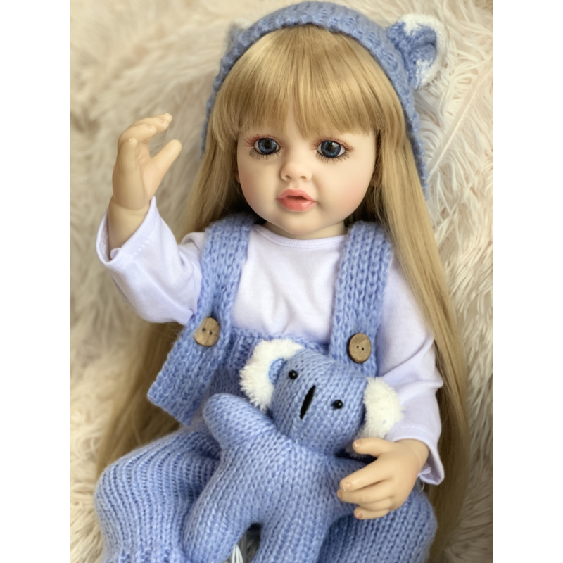 Reborn Muñeca Bebe Real Cuerpo Completo Silicona Liza - Imagen 3