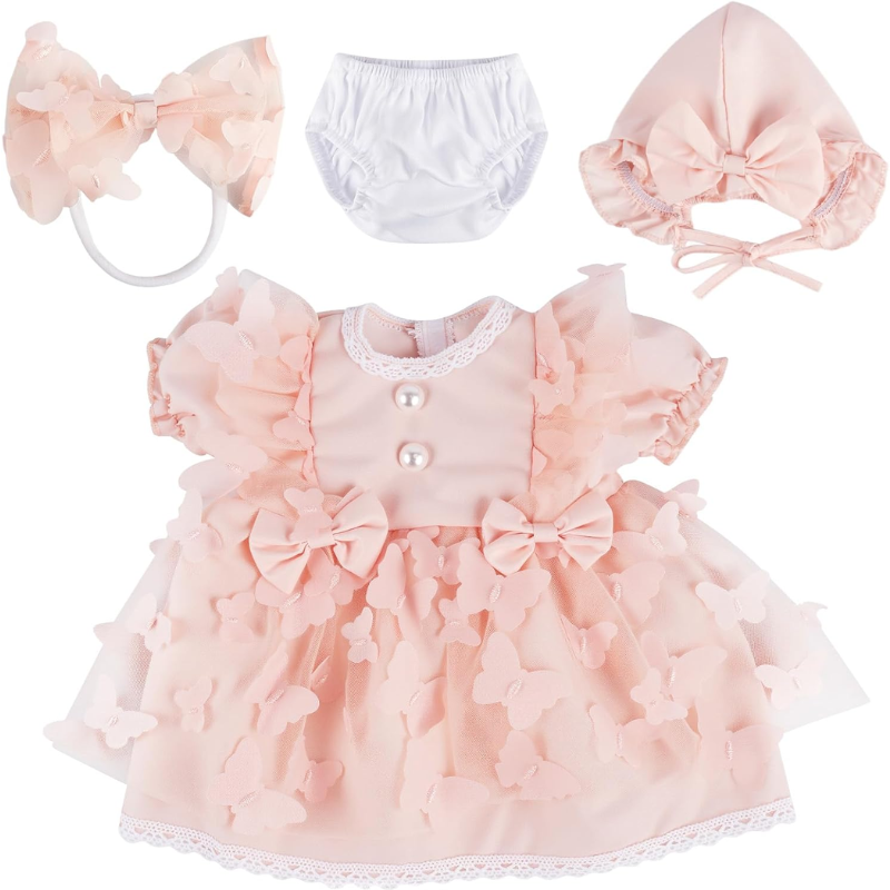 Vestido Ropa Para Bebes Reborn Muñecas Realistas 43 cm a 55 cm