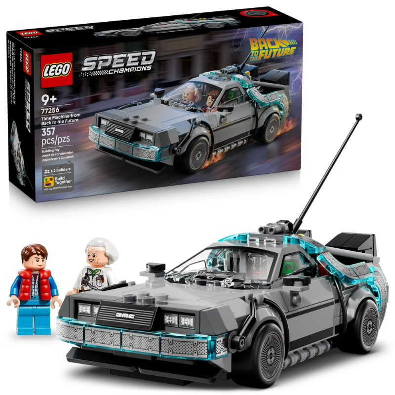 Lego Speed Champions Máquina Del Tiempo Regreso Al Futuro