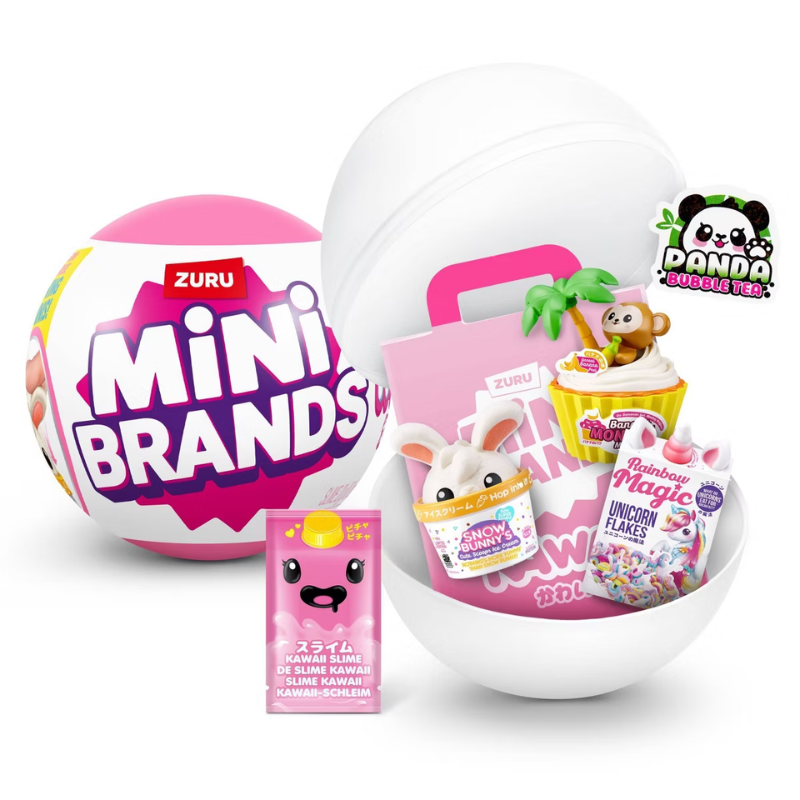Mini Figuras Mini Brands Kawaii Kuties Sorpresa Zuru