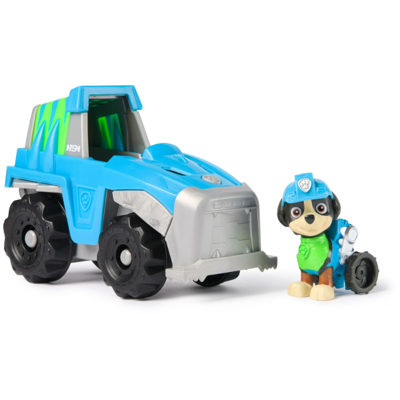 Carro Vehiculo Paw Rex Con Figura Rex - Imagen 3