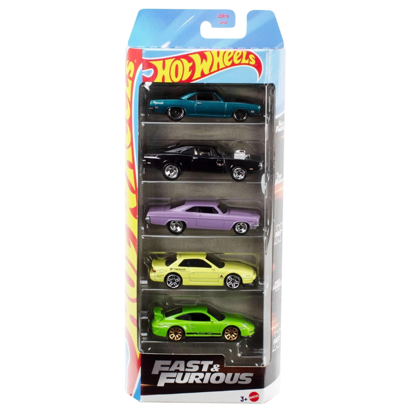Carros Hot Wheels X 5 Coleccionables Originales Fast & Furious