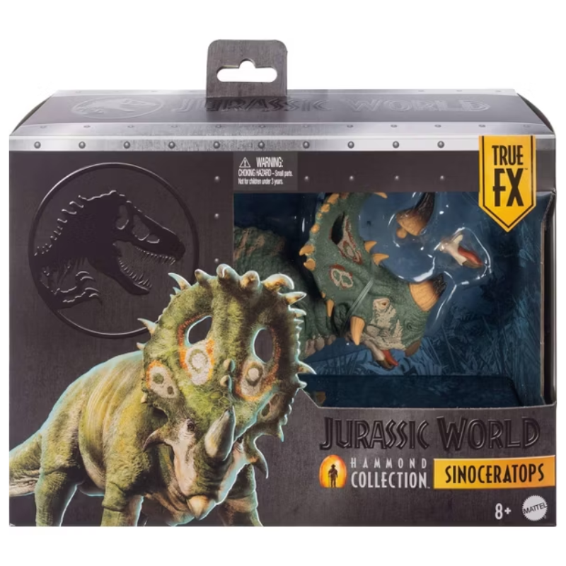 Dinosaurio Sinoceratops Hammond Jurassic World Articulado