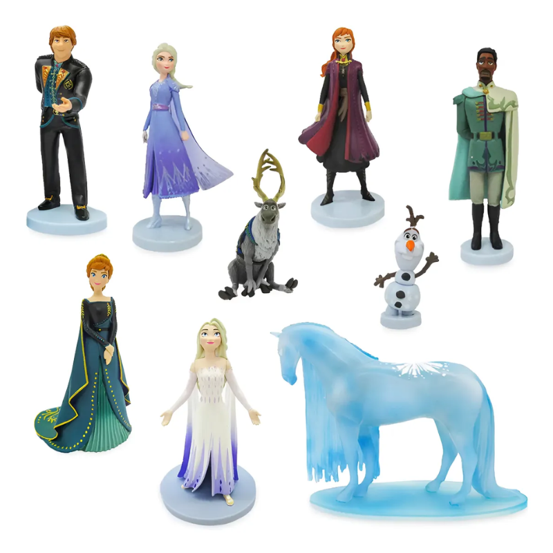 Figuras Frozen 2 Deluxe Anna Elsa Olaf Disney
