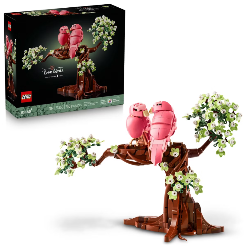 Lego Amor De Pájaros Colección De San Valentín 21365