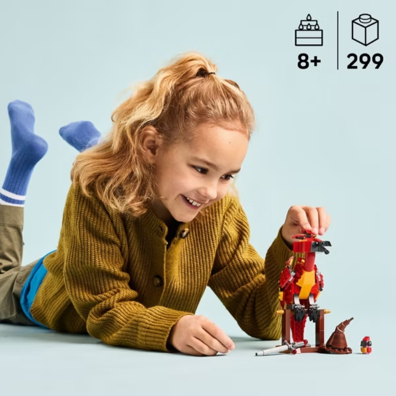 Lego Harry Potter Fawkes Fénix De Dumbledore 76448 - Imagen 2