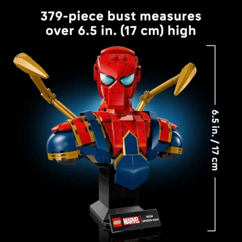 Lego Marvel Busto De Iron Spider-Man 76326 - Imagen 4