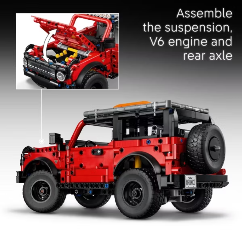 Lego Technic Camioneta Ford Bronco 42213 - Imagen 3